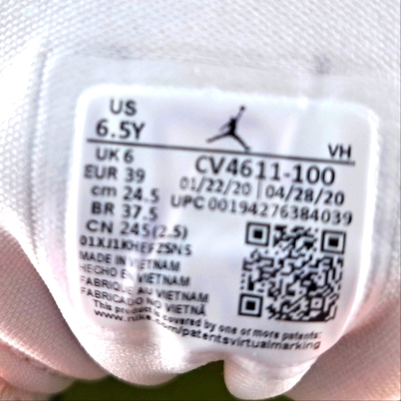 Jordan 1 Mid GS SE 'EdgeGlow' Size 6.5Y - Picture 9 of 9